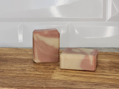 Berry Rhubarb Goat Milk Soap