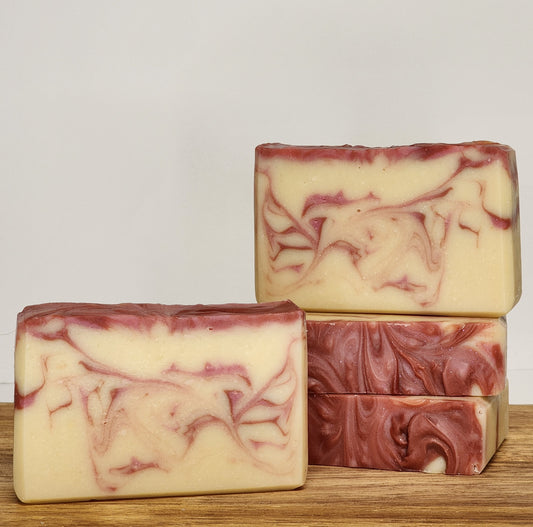 Sweet Raspberry Vanilla Goat Milk Soap