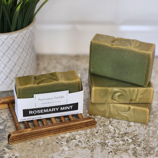 Rosemary Mint Goat Milk Soap