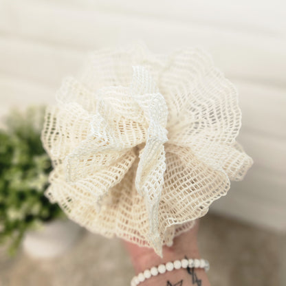 Ramie Shower Pouf